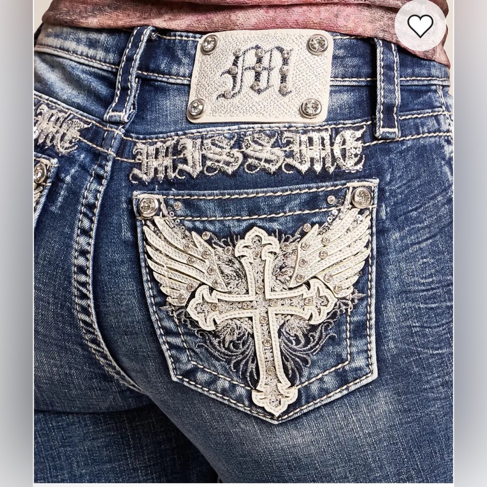 Miss Me Jeans 2026 Style Size 24/30 Worn Once